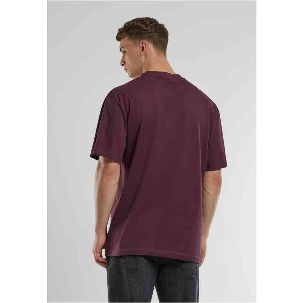 Urban Classics - UC College Logo Tall Tshirt Homme - Rouge